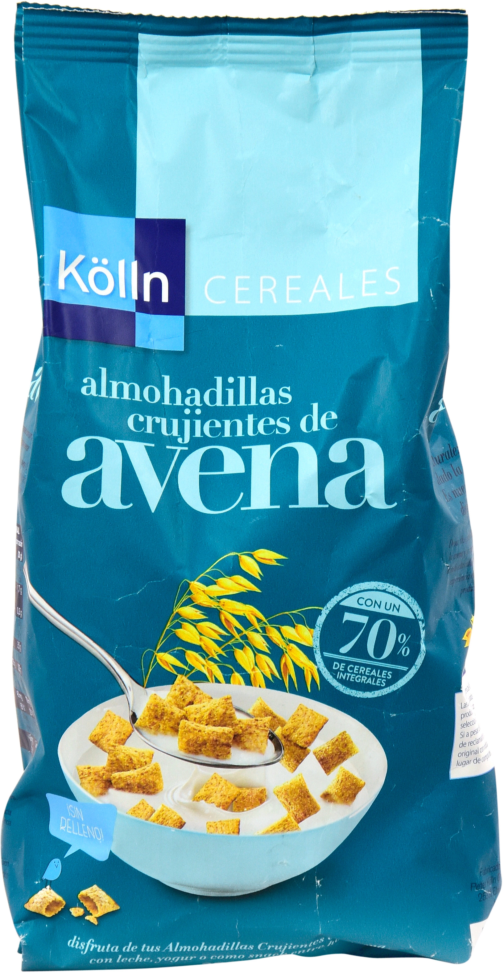 KOLLN ALMOHADILLAS CRUJIENTES DE AVENA.