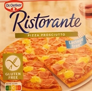 DR. OETKER RISTORANTE PIZZA PROSCIUTTO LACTOSE FREE GLUTEN FREE