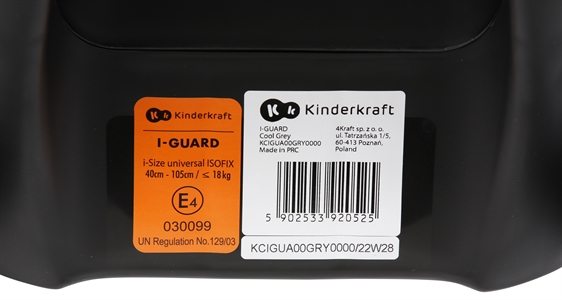 KINDERKRAFT IGUARD I-SIZE