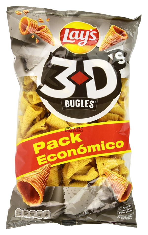 Características de LAY'S 3D'S BUGLES