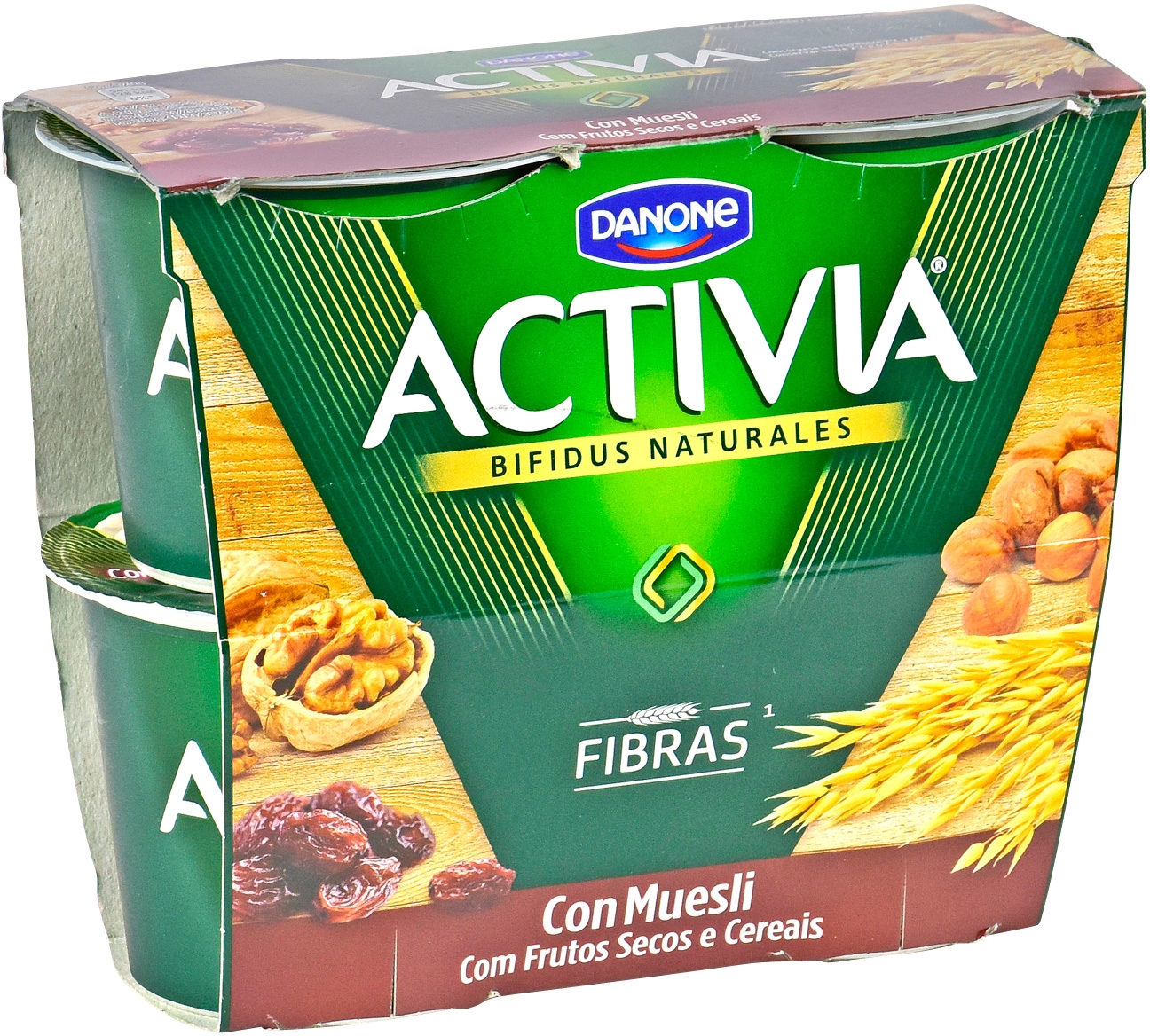 Test y Opiniones ACTIVIA (DANONE) CON MUESLI. OCU