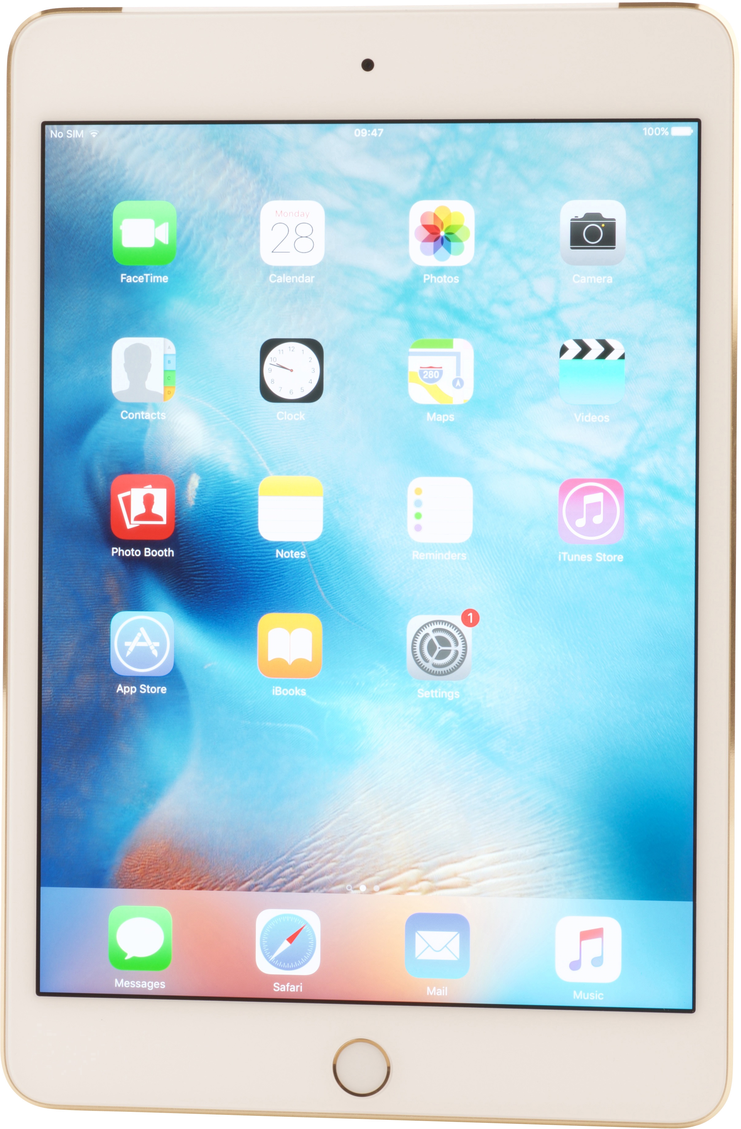 Tablette tactile Apple IPAD MINI 4 128 GO WIFI OR - DARTY Réunion